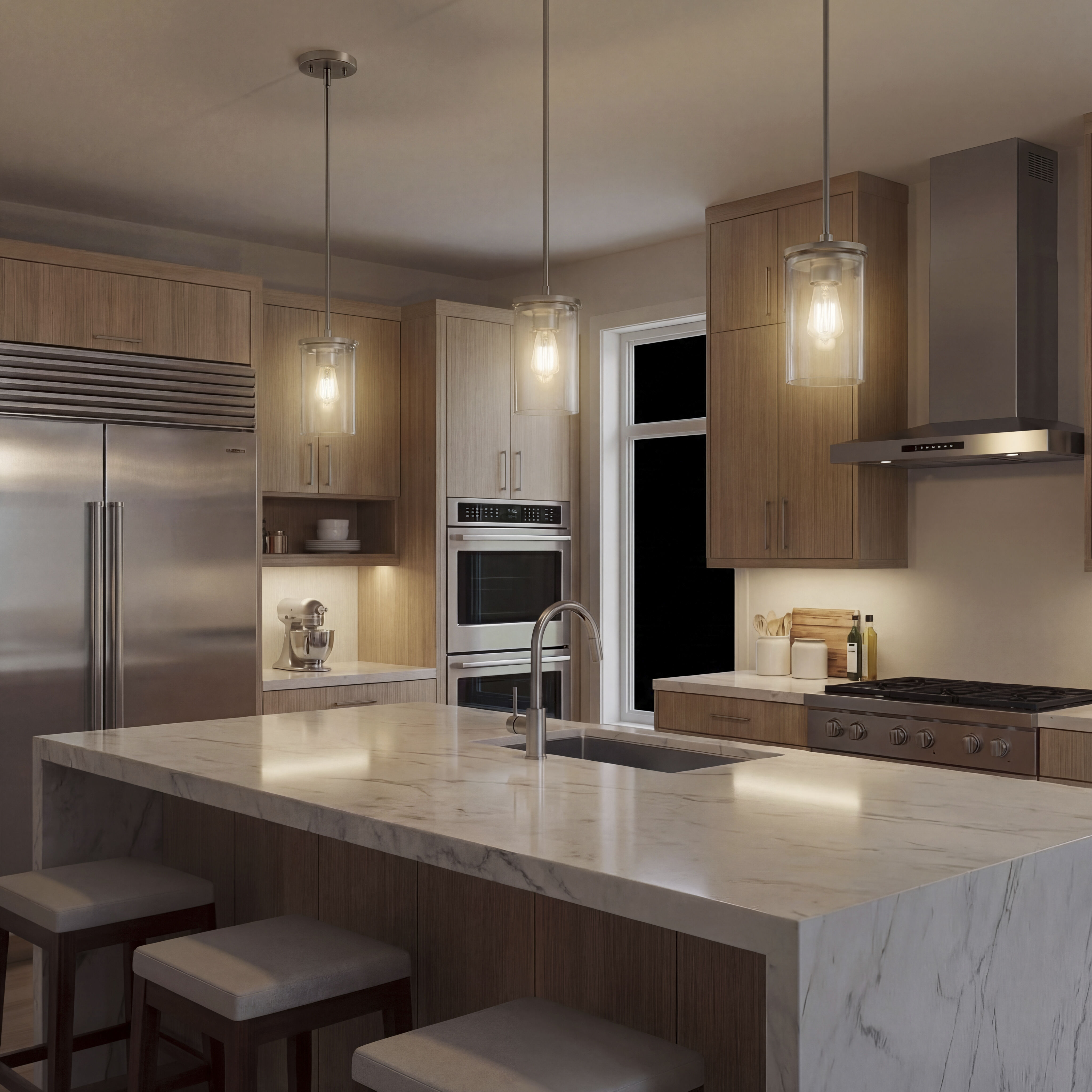 Crosby 1 Light 6 inch Brushed Nickel Mini Pendant Ceiling Light